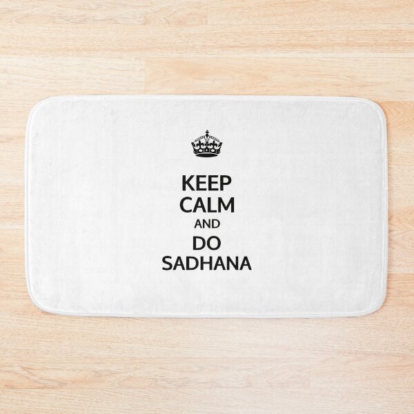 Item preview, Keep Calm and Do Sadhana - Kundalini Yoga Design designed and sold by Cooldalini - Kundalini Yogi Wear & Accessories.