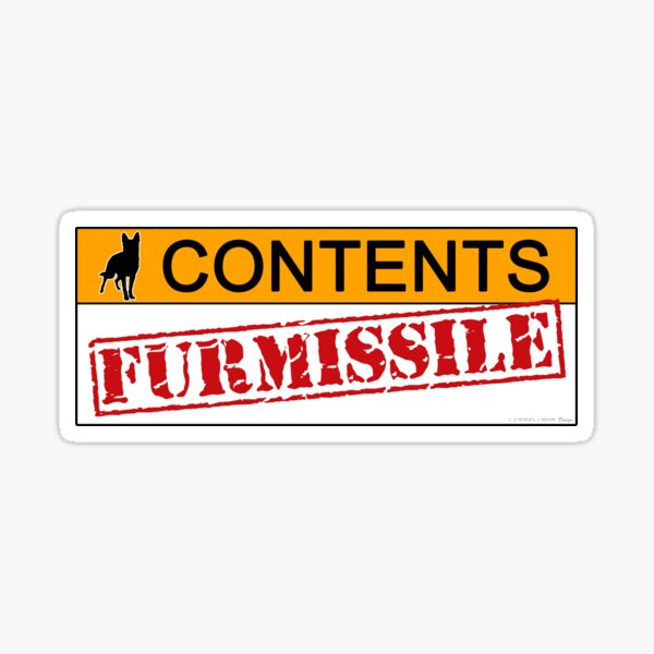 Contents: Furmissile Sticker