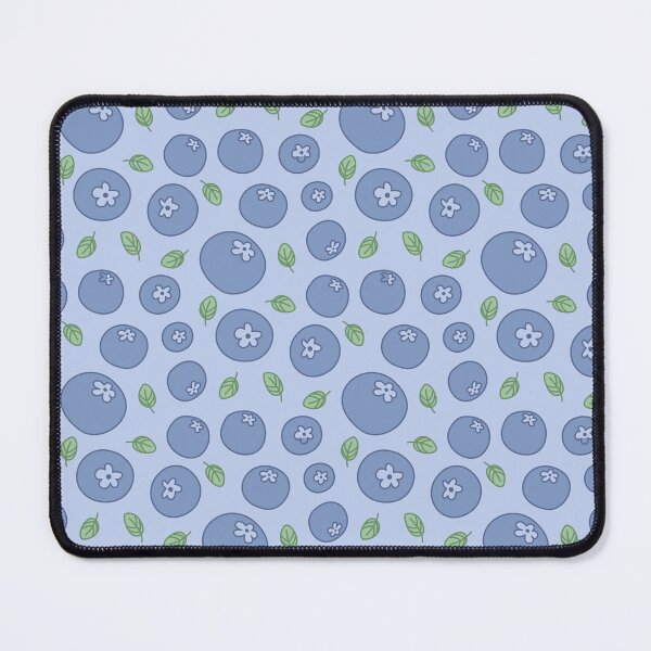 Item preview, Cute Blueberry Pattern | Kawaii Fruit Illustration | Purple Blue Aesthetic Design designed and sold by swoonycreatives.