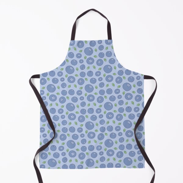 Item preview, Cute Blueberry Pattern | Kawaii Fruit Illustration | Purple Blue Aesthetic Design designed and sold by swoonycreatives.