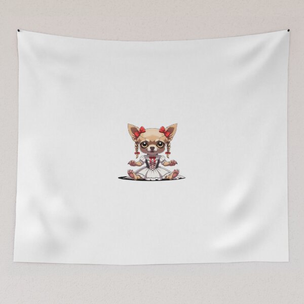 Item preview, Creepy vintage Victorian doll Chihuahua designed and sold by StormArte.