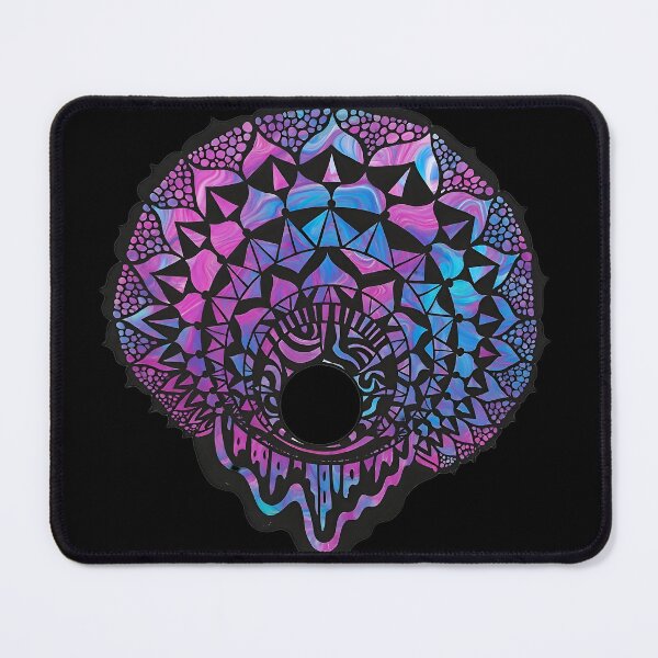 Item preview, Drippy Trippy Melting Marble Mandala designed and sold by Lucidesigns.