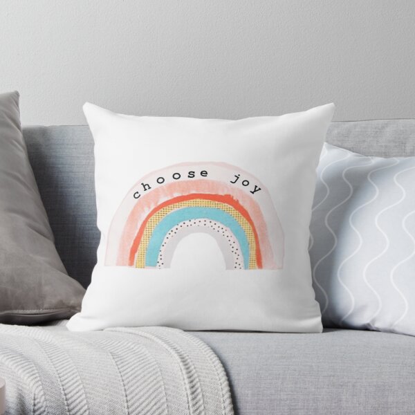 Choose Joy Throw Pillow