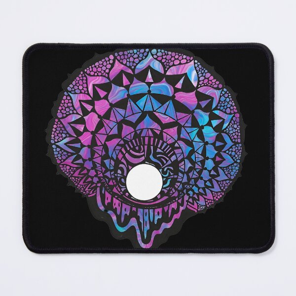 Item preview, Drippy Trippy Melting Marble Mandala designed and sold by Lucidesigns.