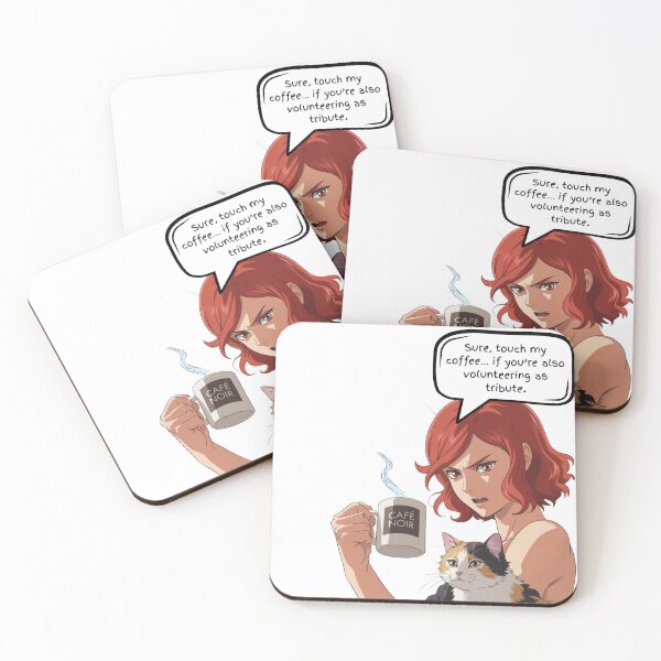 Item preview, Sassy: coffee no touch designed and sold by Furbabies Art.