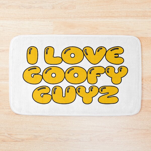 Item preview, i love goofy guyz (golden orange) designed and sold by Aesthetic Crew.