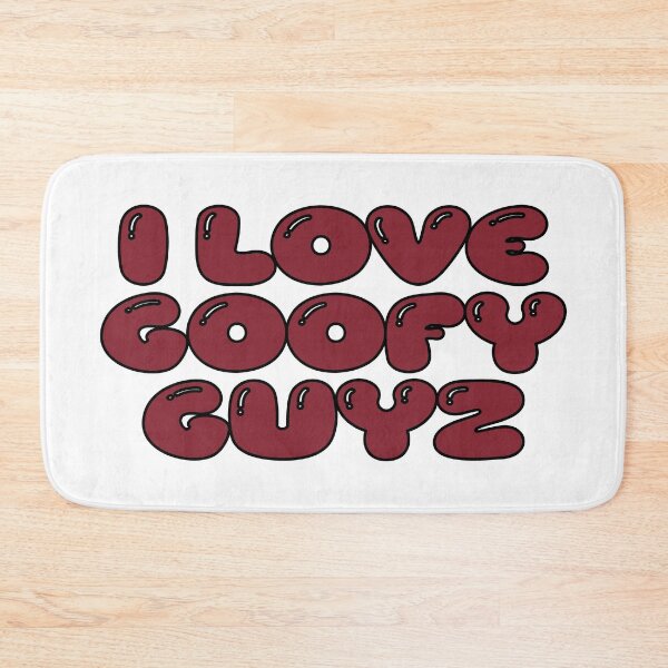 Item preview, i love goofy guyz (dark red) designed and sold by Aesthetic Crew.