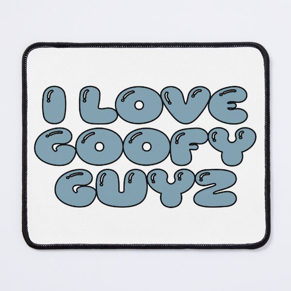Item preview, i love goofy guyz (blue gray) designed and sold by Aesthetic Crew.