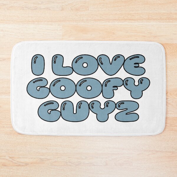 Item preview, i love goofy guyz (blue gray) designed and sold by Aesthetic Crew.