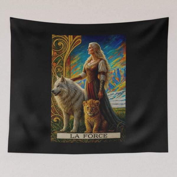 Item preview, The Tarot Deck La force A força #1 designed and sold by Helios Be. Lavsh.