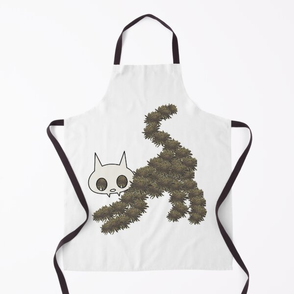 Item preview, Spooky Cute Cat Skeleton with Black Flowers designed and sold by SunandShade.