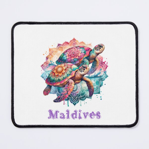 Item preview, Mandala Sea Turtle, Maldives designed and sold by SimoesArtistry.