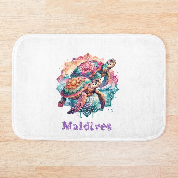Artikelvorschau, Mandala-Meeresschildkröte, Malediven entworfen und verkauft von SimoesArtistry.