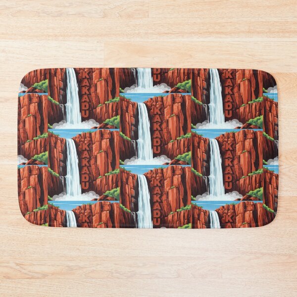 Item preview, The Power of Kakadu: A Monumental Jim Jim Falls Illustration designed and sold by Digital Dreams Arts.