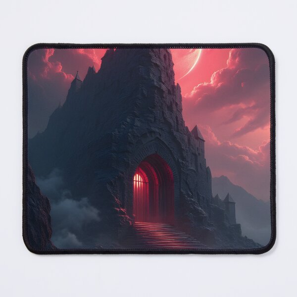 Item preview, The Crimson Eclipse Citadel designed and sold by oanaunciuleanu.