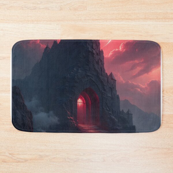 Item preview, The Crimson Eclipse Citadel designed and sold by oanaunciuleanu.