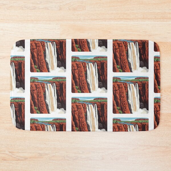 Item preview, The Power of Kakadu: A Rugged and Powerful Waterfall Art designed and sold by Digital Dreams Arts.