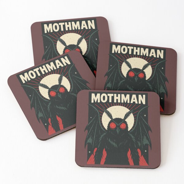 Item preview, Mothman – Creepy Retro Cryptid Design designed and sold by Neon Nightmare.