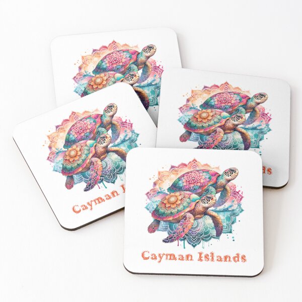 Item preview,   Mandala Sea Turtle, Cayman Islands designed and sold by SimoesArtistry.