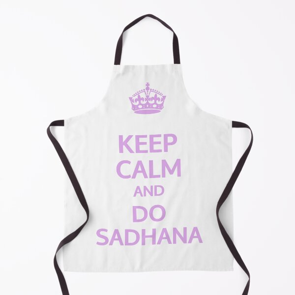 Item preview, Keep Calm and Do Sadhana - Kundalini Yoga Design (Pink) designed and sold by Cooldalini - Kundalini Yogi Wear & Accessories.