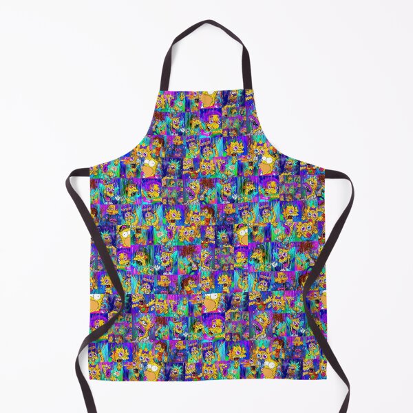 Item preview, Trippy Simpsons Psychedelic FanArt Collage designed and sold by FestDrip.