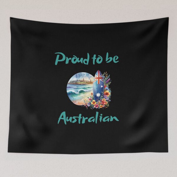 Item preview, Proud to be Australian patriot Aussie gifts idea designed and sold by Maggiepeshop.