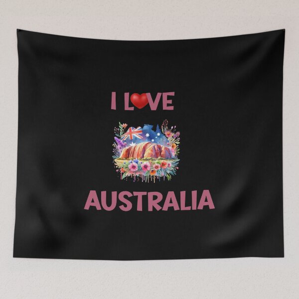 Item preview, Cute I Love Australia – Aussie Gifts Idea designed and sold by Maggiepeshop.