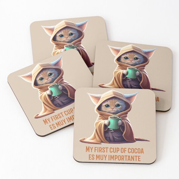 Item preview, My First Cup of Cocoa es Muy Importante designed and sold by Novel Works Studio.