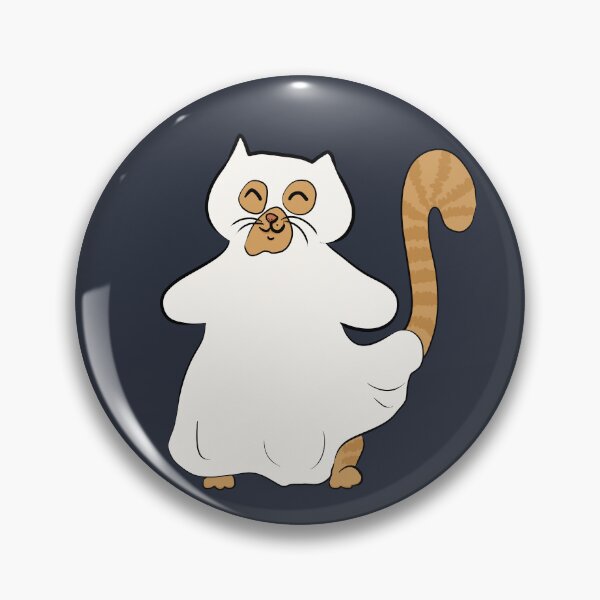 Artikelvorschau, Niedlicher Katzengeist für Halloween entworfen und verkauft von HugSomeNettles.