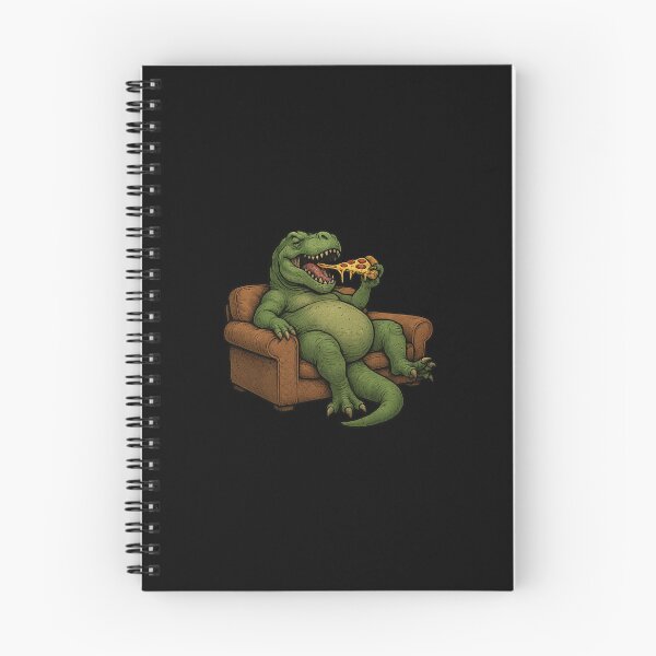 Item preview, Lazzy T- Rex and pizza designed and sold by Tees-Rex.