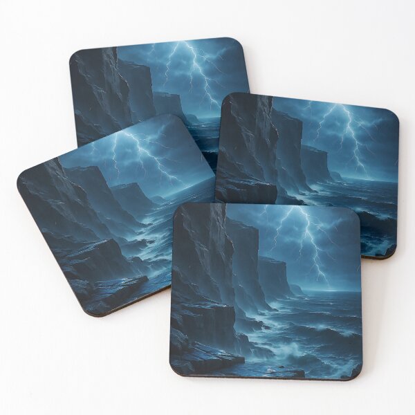 Item preview, Storm-Kissed Cliffside designed and sold by Nomadic Spirit Studios.