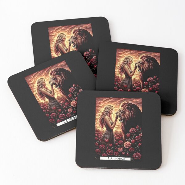 Item preview, The Tarot Deck La force A força Beauty and the Beast #1 designed and sold by Helios Be. Lavsh.
