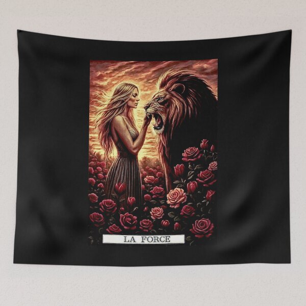 Item preview, The Tarot Deck La force A força Beauty and the Beast #1 designed and sold by Helios Be. Lavsh.