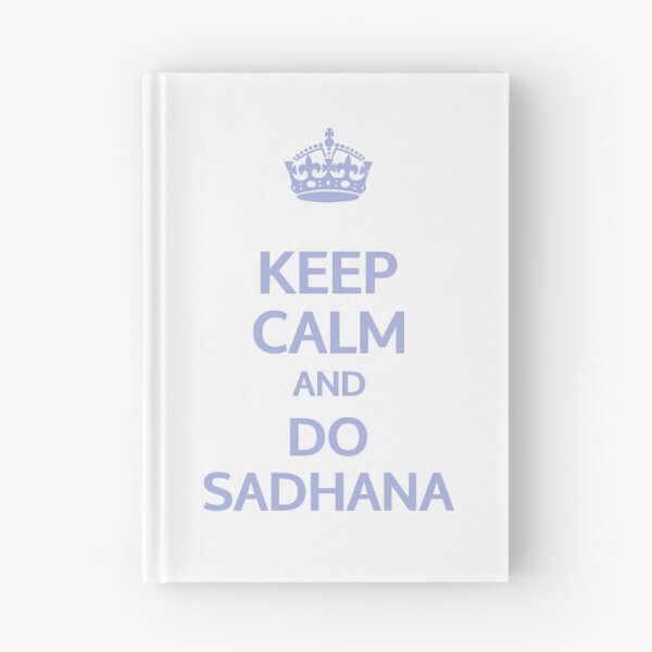 Item preview, Keep Calm and Do Sadhana - Kundalini Yoga Design (Blue) designed and sold by Cooldalini - Kundalini Yogi Wear & Accessories.