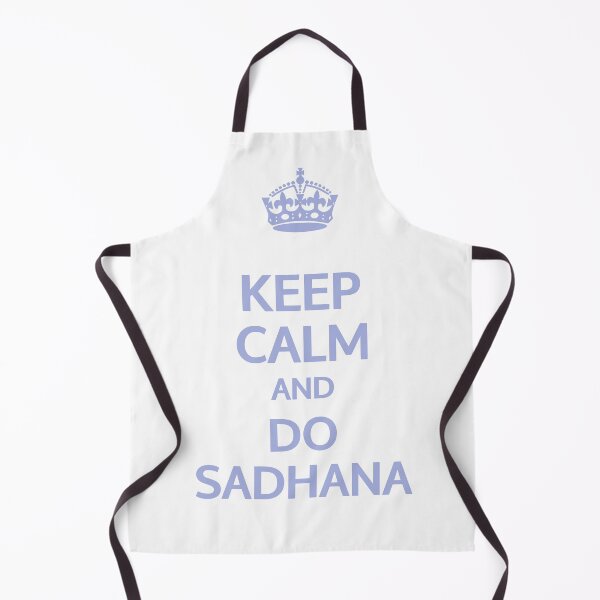 Item preview, Keep Calm and Do Sadhana - Kundalini Yoga Design (Blue) designed and sold by Cooldalini - Kundalini Yogi Wear & Accessories.