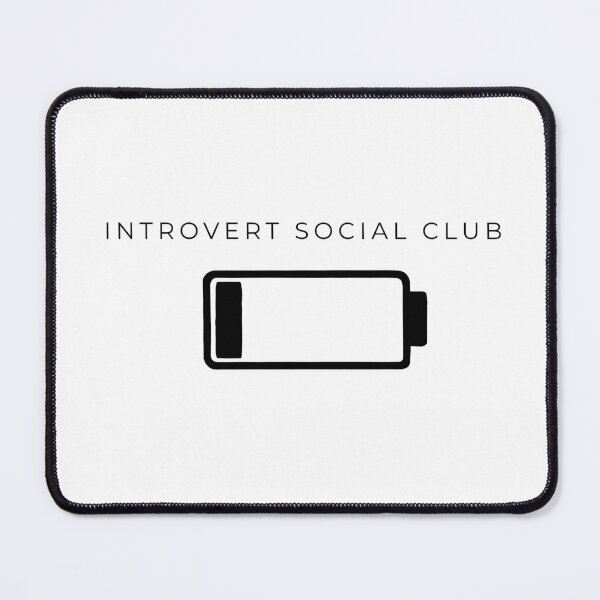 Item preview, Introvert Social Club Funny Social Battery T-Shirt designed and sold by NumberOne9.