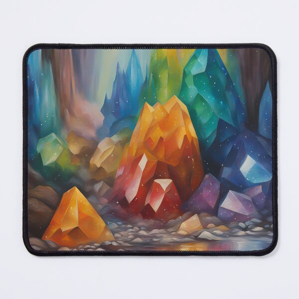 Item preview, Rainbow Crystals in Cave designed and sold by CalmnessbyChoice.