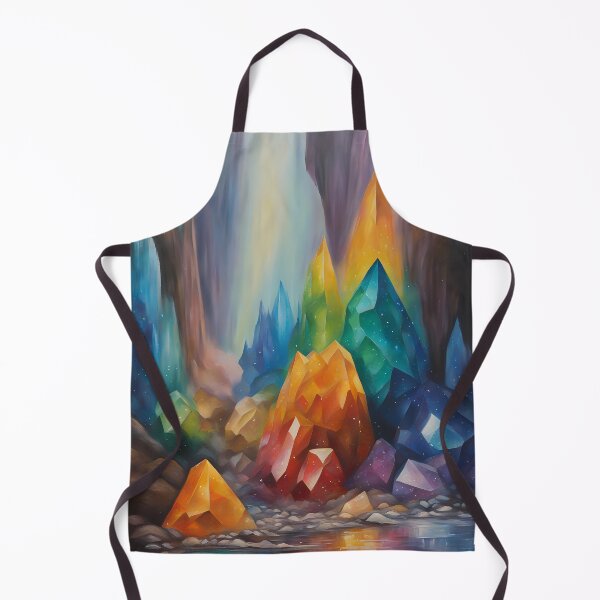 Item preview, Rainbow Crystals in Cave designed and sold by CalmnessbyChoice.