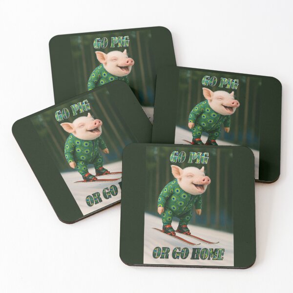 Item preview, Go Pig or Go Home designed and sold by Tridentulus.