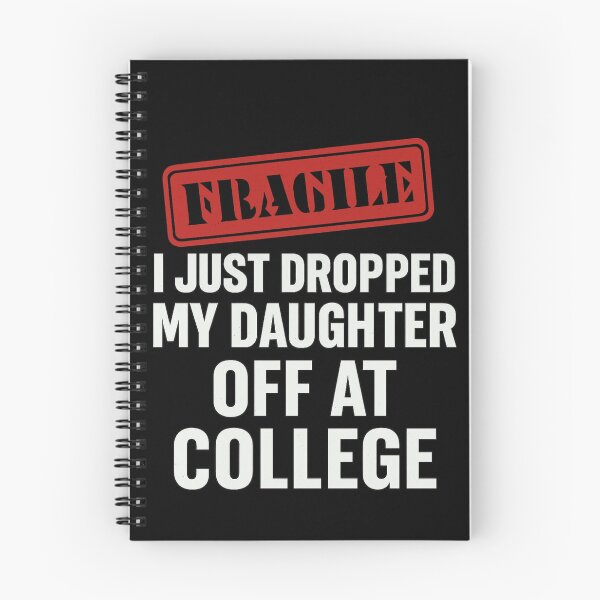 Item preview, Fragile Just Dropped My Daughter At College Drop Off Moms designed and sold by Gravly.
