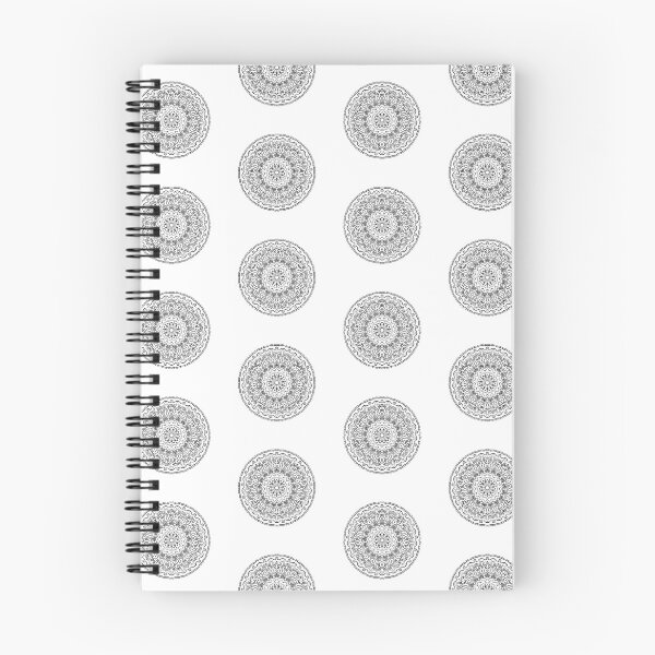 Item preview, black and white mandala designed and sold by SunsetFirefly.