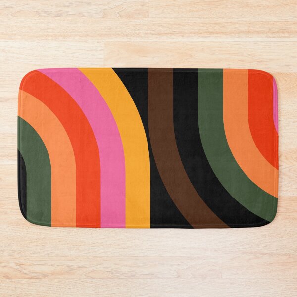 Item preview, Retro 1970's Colorful Line Design Cool Hip Art designed and sold by DEC02.