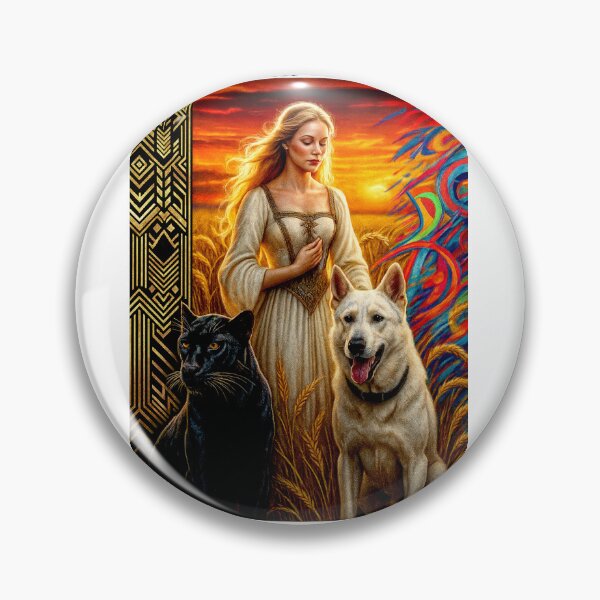Item preview, The Tarot Deck La force A força Wheat fields designed and sold by Helios Be. Lavsh.