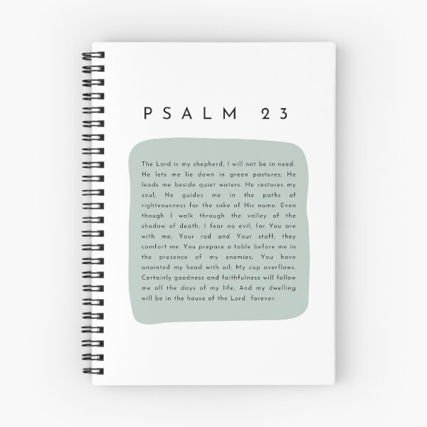 Artikelvorschau, Psalm 23 entworfen und verkauft von Urban Ink & Paper.