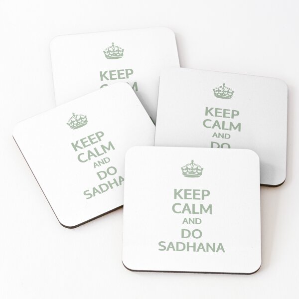 Item preview, Keep Calm and Do Sadhana - Kundalini Yoga Design (Olive Green) designed and sold by Cooldalini - Kundalini Yogi Wear & Accessories.