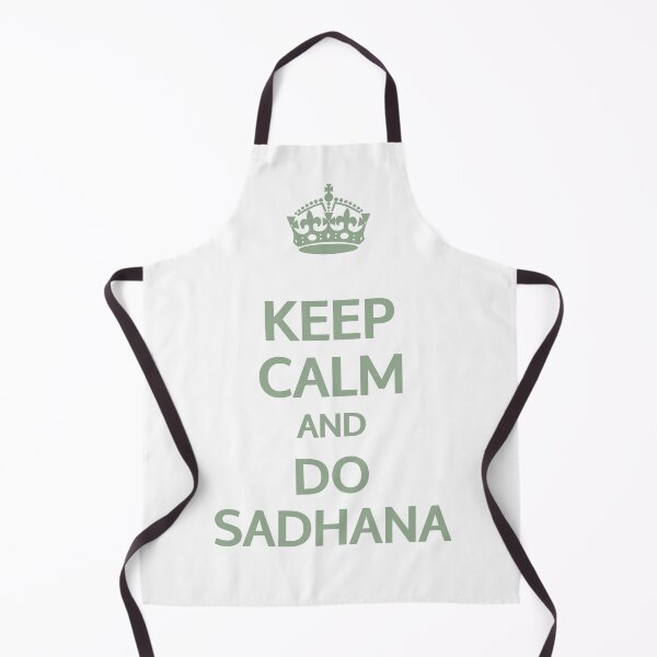 Item preview, Keep Calm and Do Sadhana - Kundalini Yoga Design (Olive Green) designed and sold by Cooldalini - Kundalini Yogi Wear & Accessories.