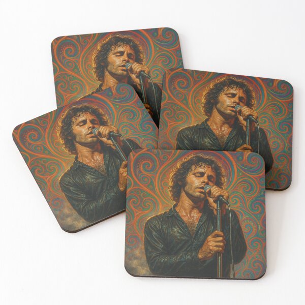 Item preview, Jim Morrison Singing | Psychedelic Art | TheAmericanPoet | The Doors designed and sold by TheAmericanPoet.