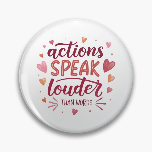 Item preview, Actions speak louder than words designed and sold by nimmitrends.