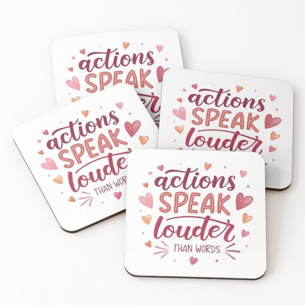 Item preview, Actions speak louder than words designed and sold by nimmitrends.