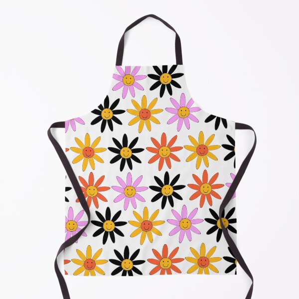 Item preview, Retro 1960's Smiley Face Flowers Colorful Design Pattern designed and sold by DEC02.